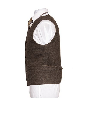 Oscar Wilde Irish Tweed 6 Button Waistcoat