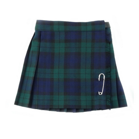 Girls Kilt - Black Watch