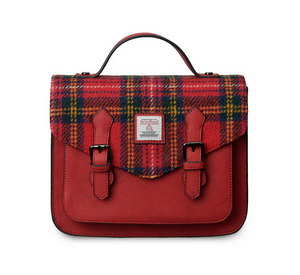 The Mini Calton Satchel - Royal Stewart Tartan