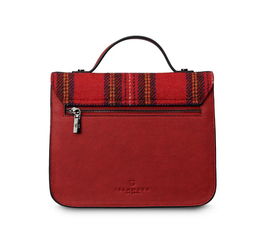 The Mini Calton Satchel - Royal Stewart Tartan