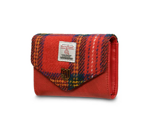 The Small Clasp Wallet - Royal Stewart Tartan