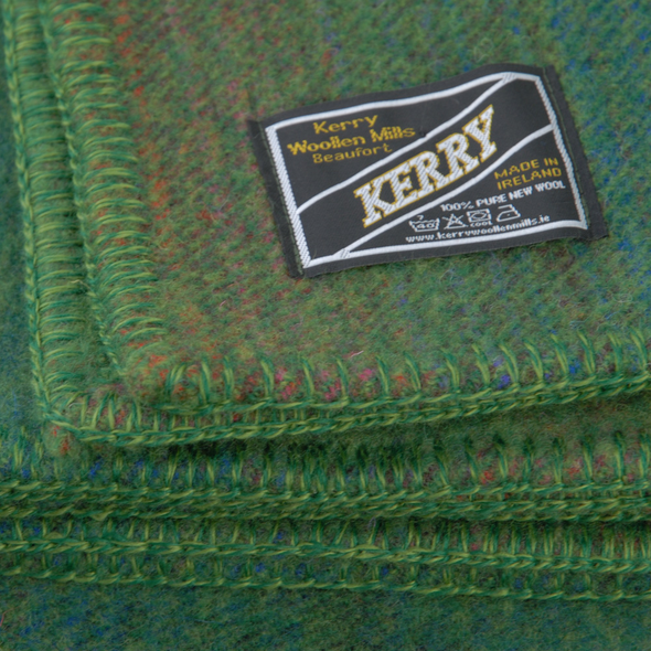 Kerry Blanket Queen 90 x 100 Evergreen Ciara s Irish Shop