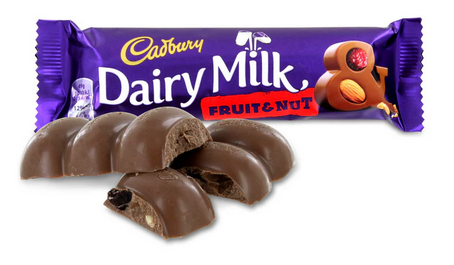 Cadbury Dairy Milk Fruit & Nut 49g