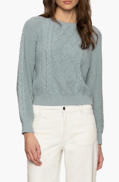 Nomad Cable Popover - Sky Gray