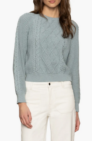 Nomad Cable Popover - Sky Gray