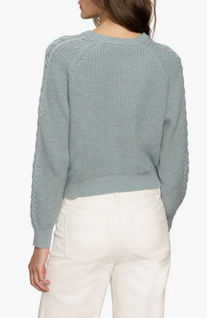 Nomad Cable Popover - Sky Gray