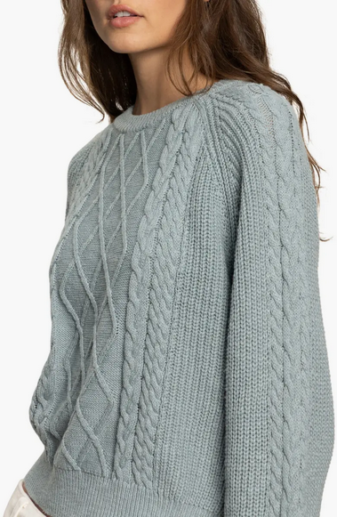 Nomad Cable Popover - Sky Gray