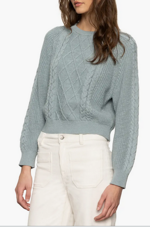 Nomad Cable Popover - Sky Gray
