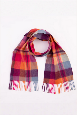 Kiltane Lambswool Scarf - Orient Ginger