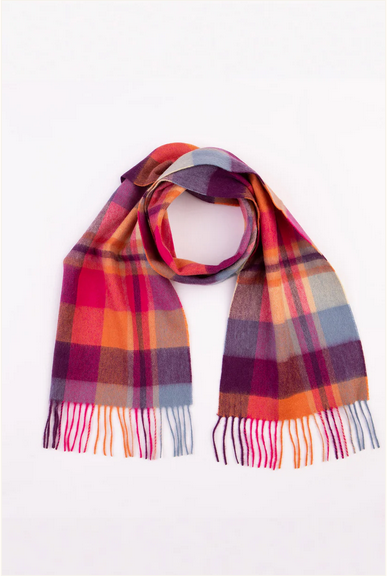 Kiltane Lambswool Scarf - Orient Ginger