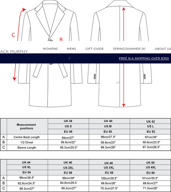 Owen Navy Melton Coat