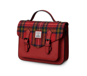 The Mini Calton Satchel - Royal Stewart Tartan