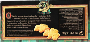 O’Neill’s Shamrock Shaped Shortbread