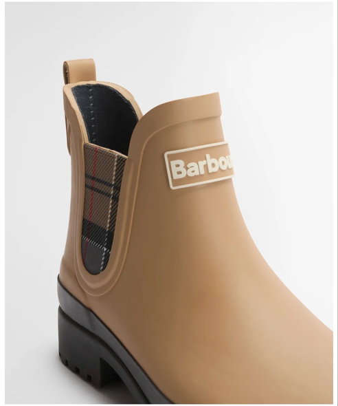 Barbour Mallow Chelsea Welly - Beige/Dress Tartan