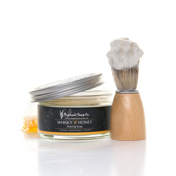 Whisky & Honey Wash Bag & Shaving Gift Set