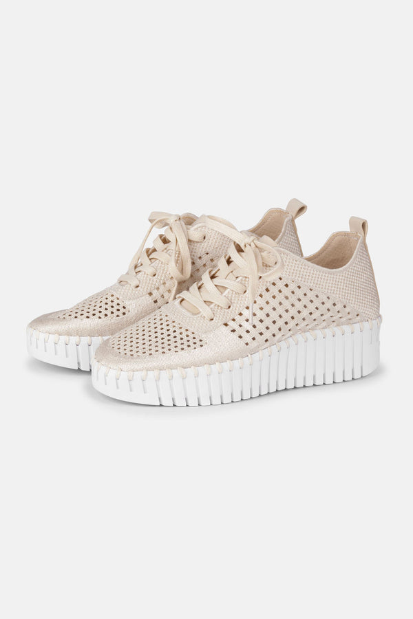 Tulip Embroidered Platform Sneaker - Kit