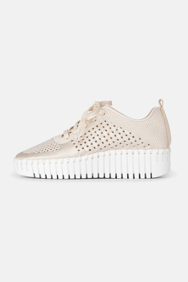 Tulip Embroidered Platform Sneaker - Kit