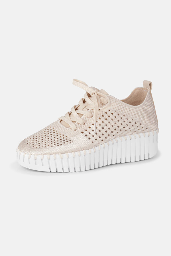 Tulip Embroidered Platform Sneaker - Kit