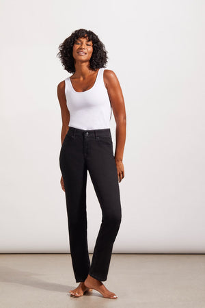 Sophia Curvy Straight Jean - Black