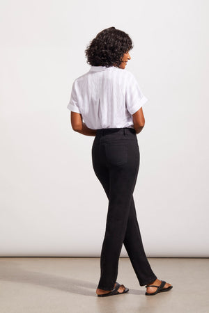 Sophia Curvy Straight Jean - Black