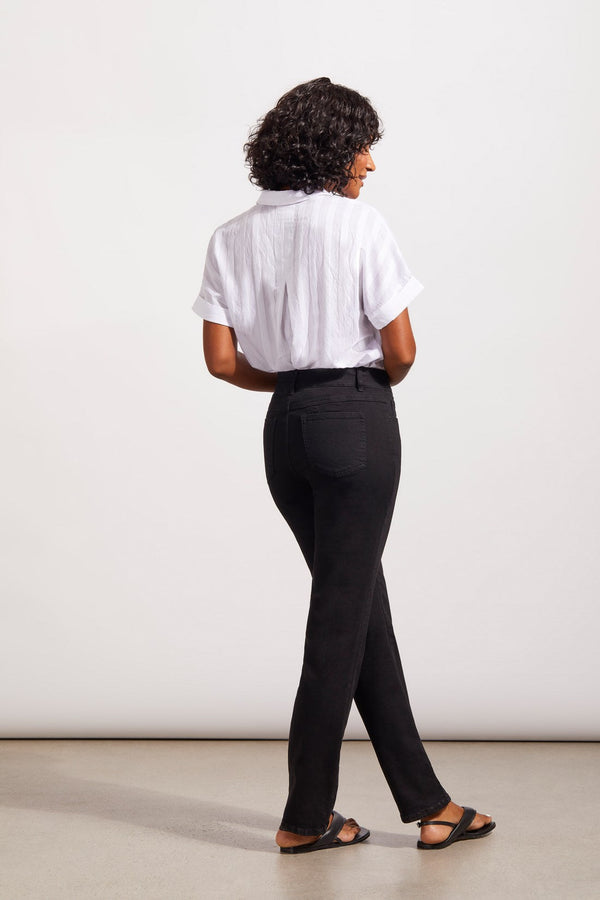Sophia Curvy Straight Jean - Black