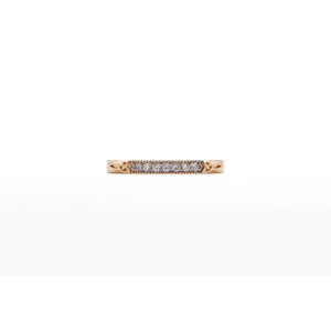 14K Trinity Knot Diamond Ring