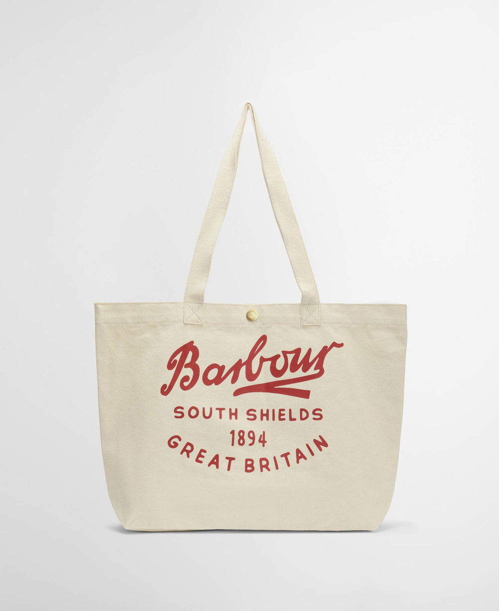 Barbour Script Tote Bag