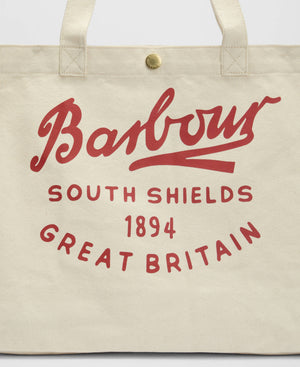 Barbour Script Tote Bag