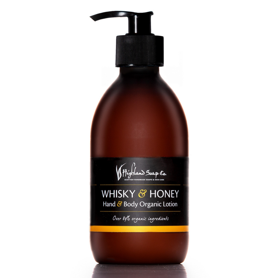 Whisky & Honey Organic Hand & Body Lotion 300ml