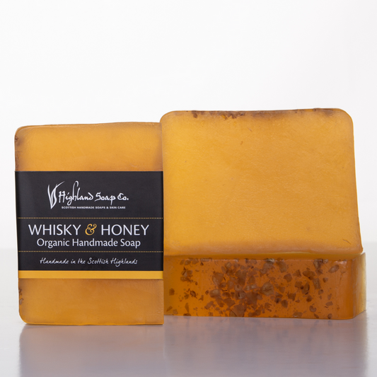 Whisky & Honey Organic Glycerin Soap 150g