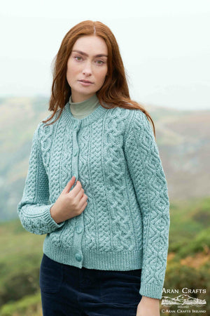 Tramore Short Button Merino Cardigan