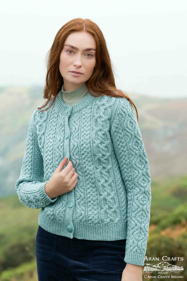 Tramore Short Button Merino Cardigan