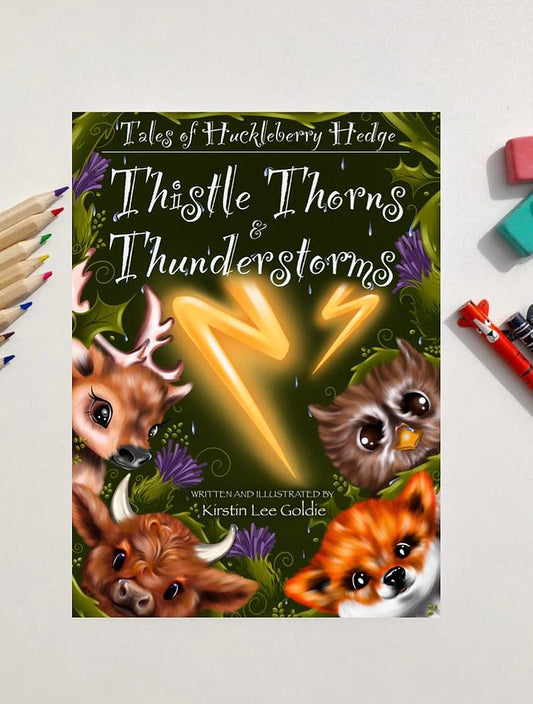 Tales of Huckleberry Hedge: Thistle Thorns & Thunderstorms