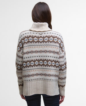 Barbour Helen Fairisle Turtle Neck Sweater