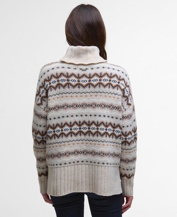 Barbour Helen Fairisle Turtle Neck Sweater