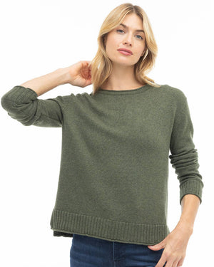 Everyday Cotton Crew: Loden