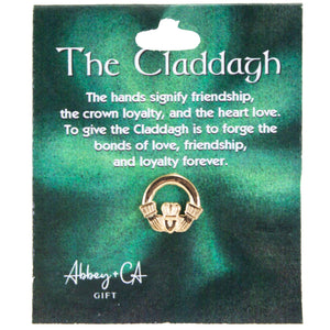 Claddagh Lapel Pin