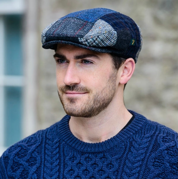 Irish Tweed Patch Cap - Patch C