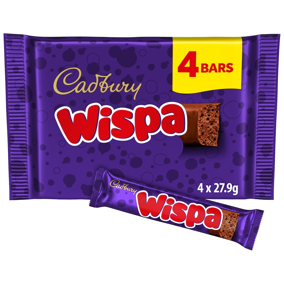 Cadbury Wispa 4 pack 111.6g