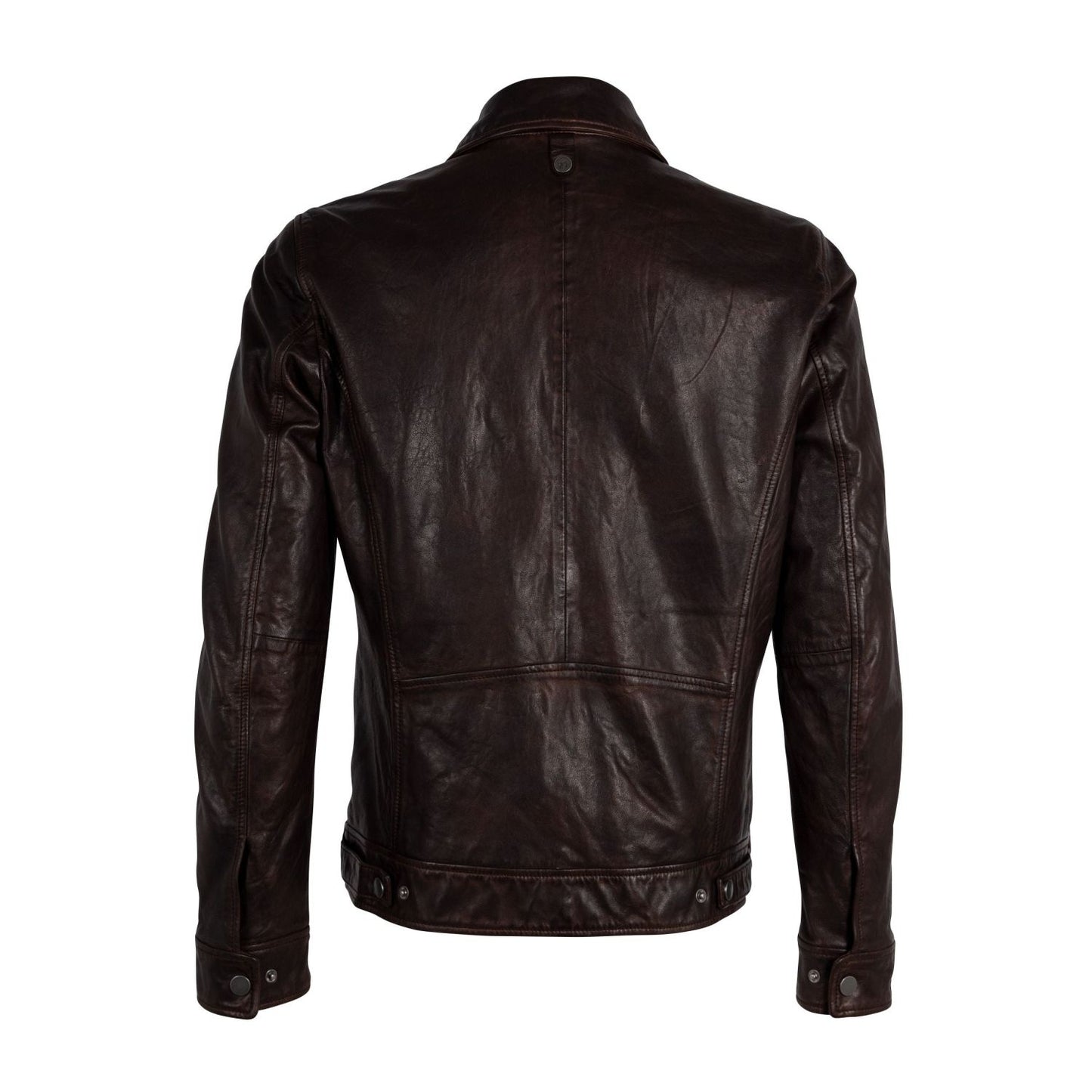 Berink CF Collared Leather Jacket