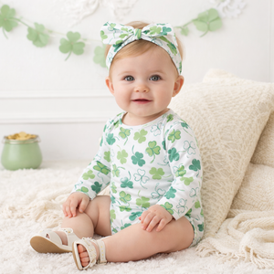 Shamrock Bamboo Baby Bodysuit - 12-18 Months