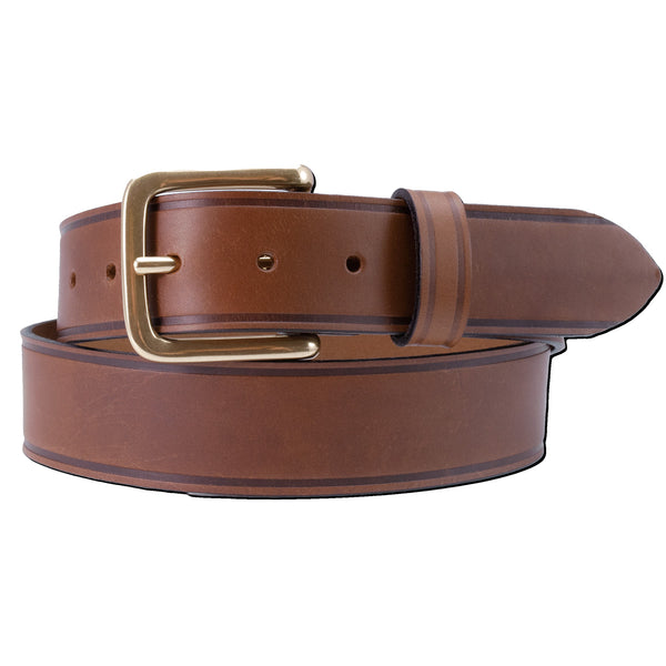 25 Year Jeans Leather Belt - Brown