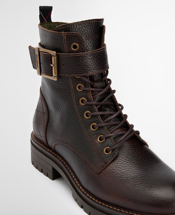 Barbour Heidi Lace Up Boot - Brown