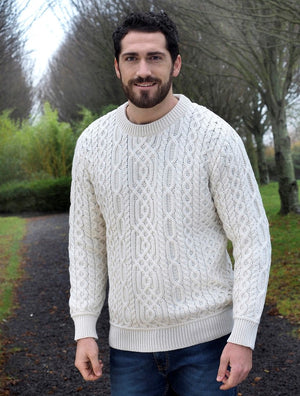 Wilde Super Soft Crew Neck Sweater - Natural