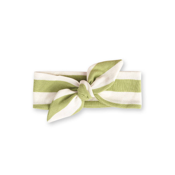 Baby Girl St. Patrick's Day Headband - Green Stripe