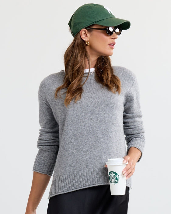 Everyday Cashmere Crew - StoneWash