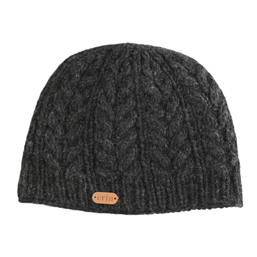 Aran Cable Pull On - Charcoal