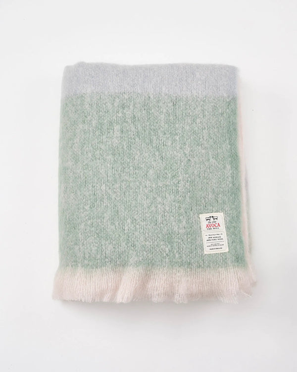 Mohair Throw - Celadon