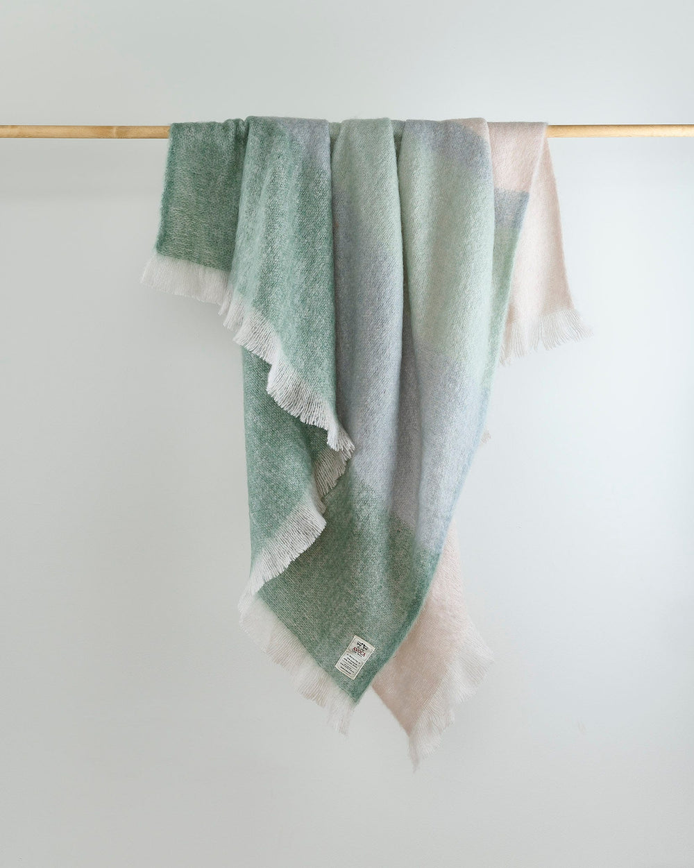 Mohair Throw - Celadon