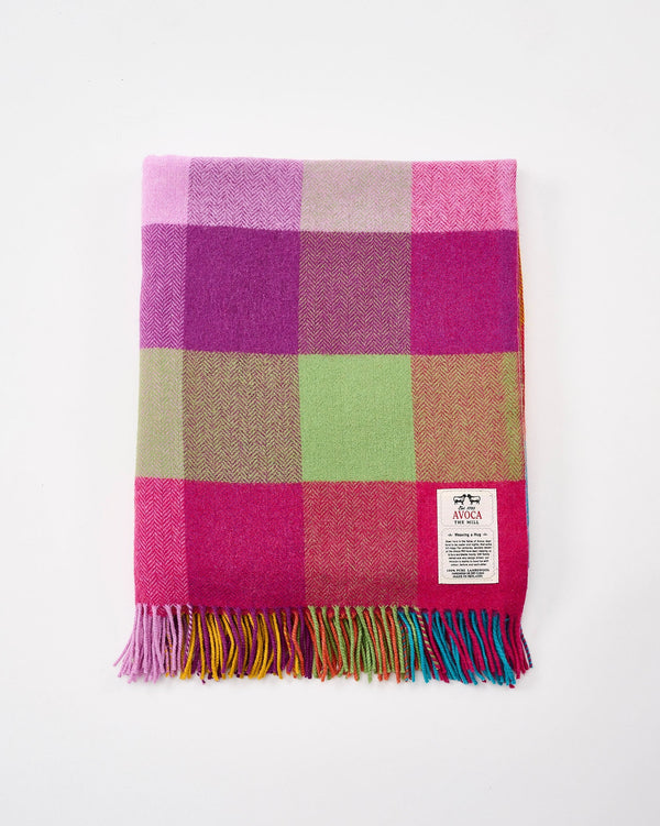 Avoca Circus Lambswool Throw